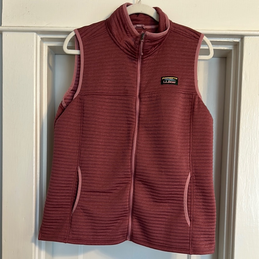 L.L. Bean Airlight Zipper vest